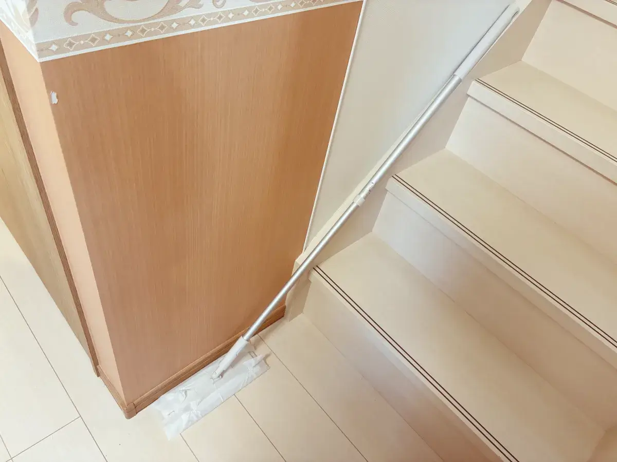 クイックルワイパーが置いてある様子